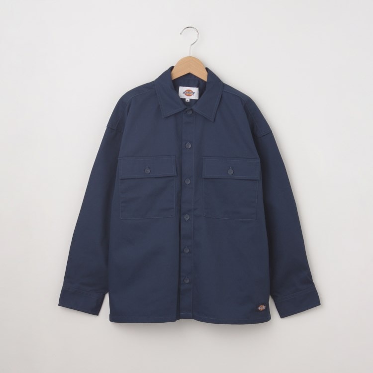 オフプライスストア(メンズ)(OFF PRICE STORE(Mens))のDickies（ディッキーズ） BIGポケットブルゾン風シャツ【SALE/セール/カジュアル/デイリー/トレンド/ストリート/ユニセックス】 カジュアルシャツ