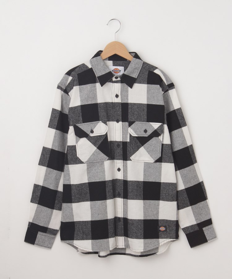 オフプライスストア(メンズ)(OFF PRICE STORE(Mens))のDickies（ディッキーズ） 起毛チェックシャツ【SALE/セール/カジュアル/デイリー/トレンド/ストリート/ユニセックス】 スミクロ(018)