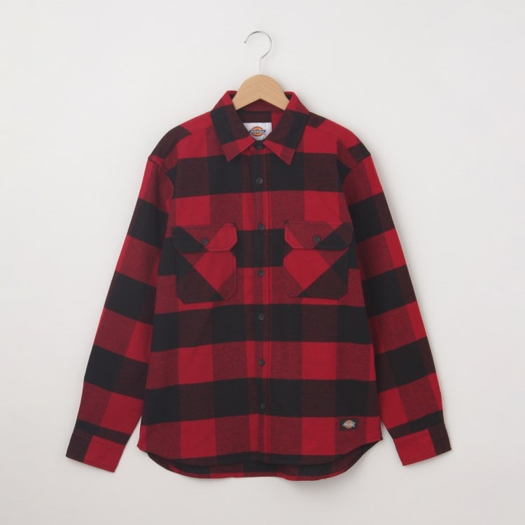 オフプライスストア(メンズ)(OFF PRICE STORE(Mens))のDickies（ディッキーズ） 起毛チェックシャツ【SALE/セール/カジュアル/デイリー/トレンド/ストリート/ユニセックス】 カジュアルシャツ