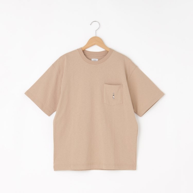 オフプライスストア(メンズ)(OFF PRICE STORE(Mens))のcoen（コーエン） ワンポイントアメトラ刺繍Tシャツ【SALE/セール/カジュアル/デイリー/トレンド】 Ｔシャツ