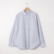 オフプライスストア(メンズ)(OFF PRICE STORE(Mens))のcoen（コーエン） キョウネンブロードストライプシャツ【SALE/セール/カジュアル/デイリー/トレンド/きれいめカジュアル】 ライトブルー(091)