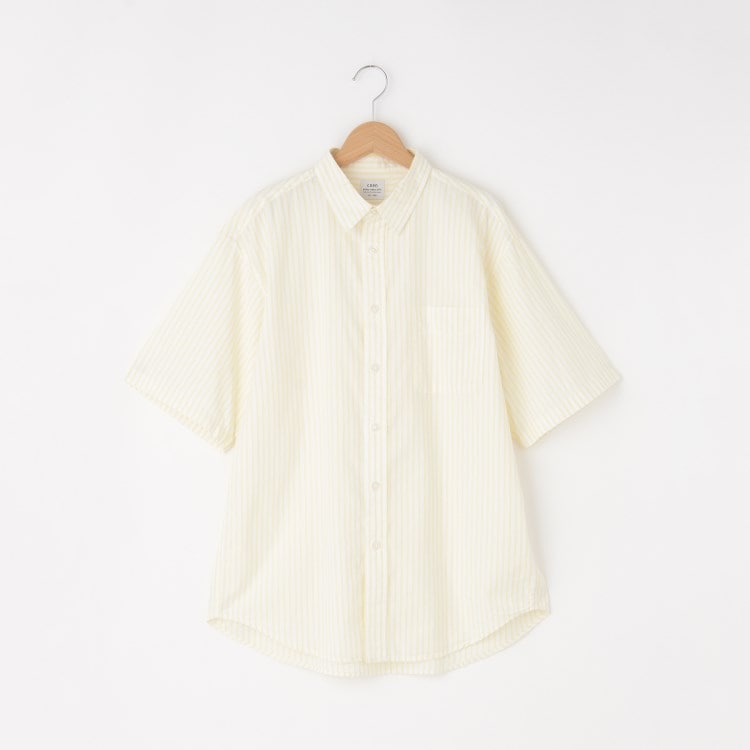 オフプライスストア(メンズ)(OFF PRICE STORE(Mens))のcoen（コーエン） ブロードストライプレギュラーカラー半袖シャツ【SALE/セール/カジュアル/デイリー/トレンド】 カジュアルシャツ