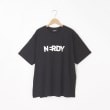 オフプライスストア(メンズ)(OFF PRICE STORE(Mens))のNERDY（ノルディ） BLENK BIG LOGO S/S T-SHIRT【SALE/セール/カジュアル/デイリー/トレンド/ストリート/Tシャツ】 ブラック(019)