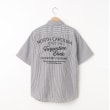 オフプライスストア(メンズ)(OFF PRICE STORE(Mens))のCORISCO（コリスコ） バック刺繍ストライプ半袖シャツ4