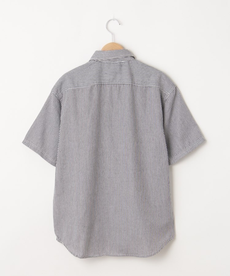 オフプライスストア(メンズ)(OFF PRICE STORE(Mens))のCORISCO（コリスコ） ワンポイント刺繍ストライプ半袖シャツ2