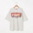 オフプライスストア(メンズ)(OFF PRICE STORE(Mens))のCORISCO（コリスコ） キャットプリントTシャツ オートミール(052)