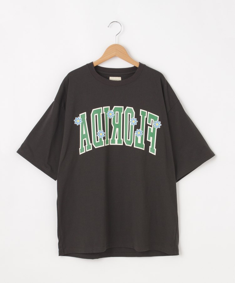 オフプライスストア(メンズ)(OFF PRICE STORE(Mens))のCORISCO（コリスコ） フロリダプリントTシャツ スミクロ(018)
