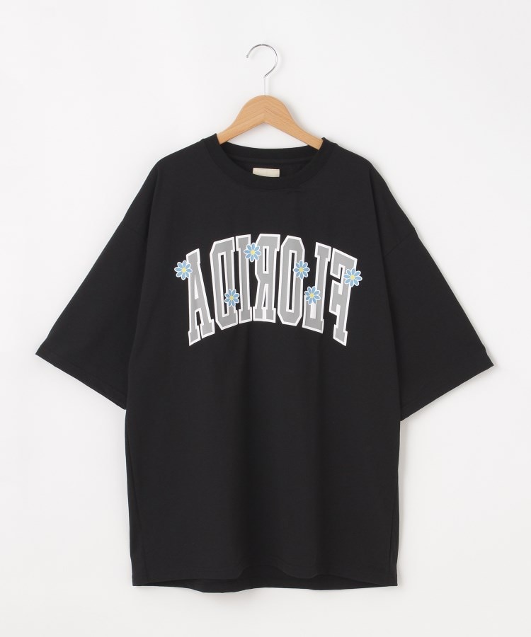 オフプライスストア(メンズ)(OFF PRICE STORE(Mens))のCORISCO（コリスコ） フロリダプリントTシャツ ブラック(019)