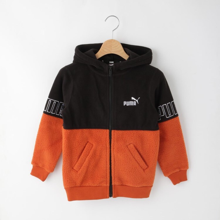 PUMA バイカラーフリースジップパーカー(ブルゾン/ジャンバー PUMA バイカラーフリースジップパーカー(ブルゾン/ジャンバー