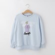 オフプライスストア(キッズ)(OFF PRICE STORE(Kids))のANAP KIDS ビッグ裏毛チュニック サックスブルー(090)