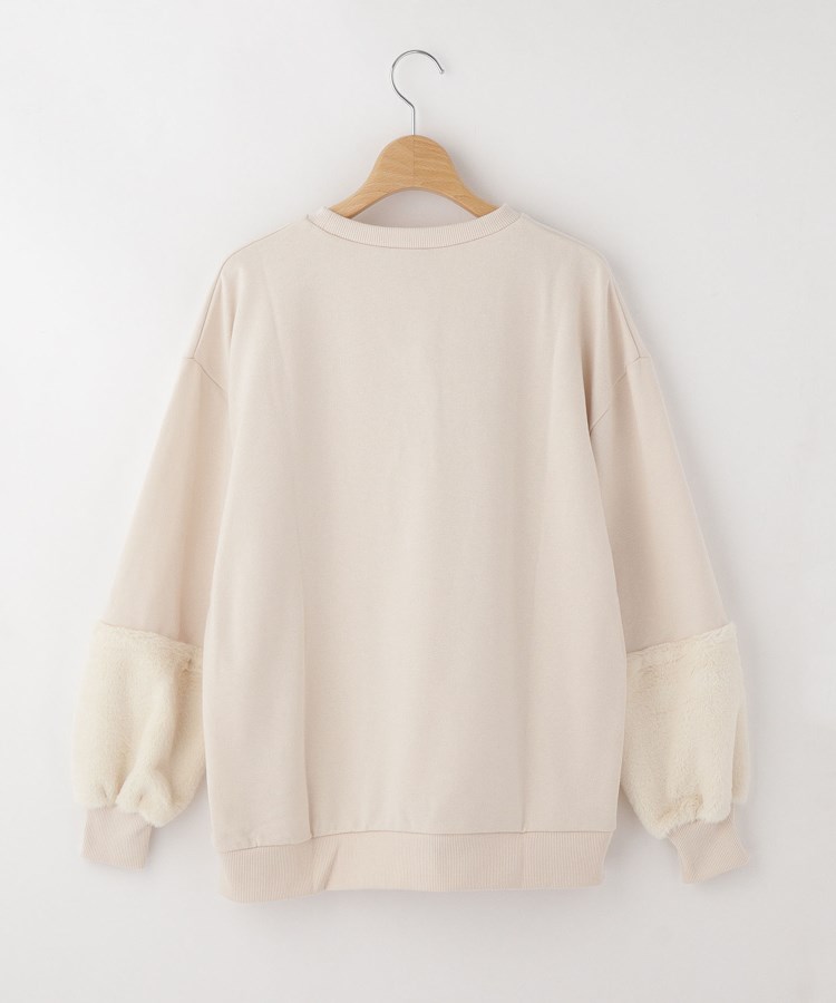オフプライスストア(キッズ)(OFF PRICE STORE(Kids))のANAP GIRL 転写プリント袖フェイクファースウェット2