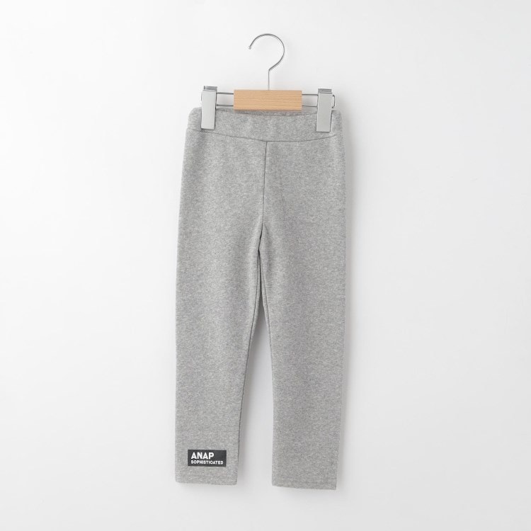 ANAP KIDS 裏起毛10分丈ロゴレギンス（レギンス） | OFF PRICE