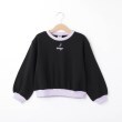 オフプライスストア(キッズ)(OFF PRICE STORE(Kids))のANAP KIDS バックロゴプルオーバー ブラック(019)