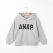 オフプライスストア(キッズ)(OFF PRICE STORE(Kids))のANAP KIDS ロゴサークルプリント裏毛フーディープルパーカー1