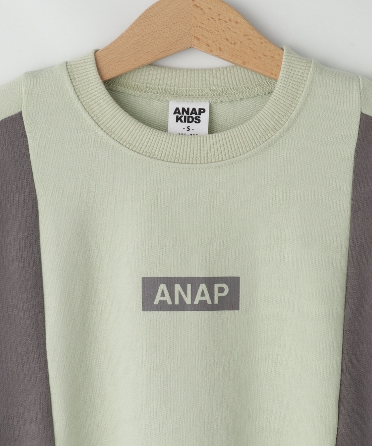 オフプライスストア(キッズ)(OFF PRICE STORE(Kids))のANAP KIDS（アナップキッズ） 配色ロゴトレーナー3