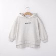 オフプライスストア(キッズ)(OFF PRICE STORE(Kids))のANAP KIDS バックプリント裏毛プルパーカー ライトグレー(011)