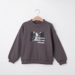 オフプライスストア(キッズ)(OFF PRICE STORE(Kids))のANAP KIDS プチハイネックフォトプリント裏毛プルオーバー スミクロ(018)