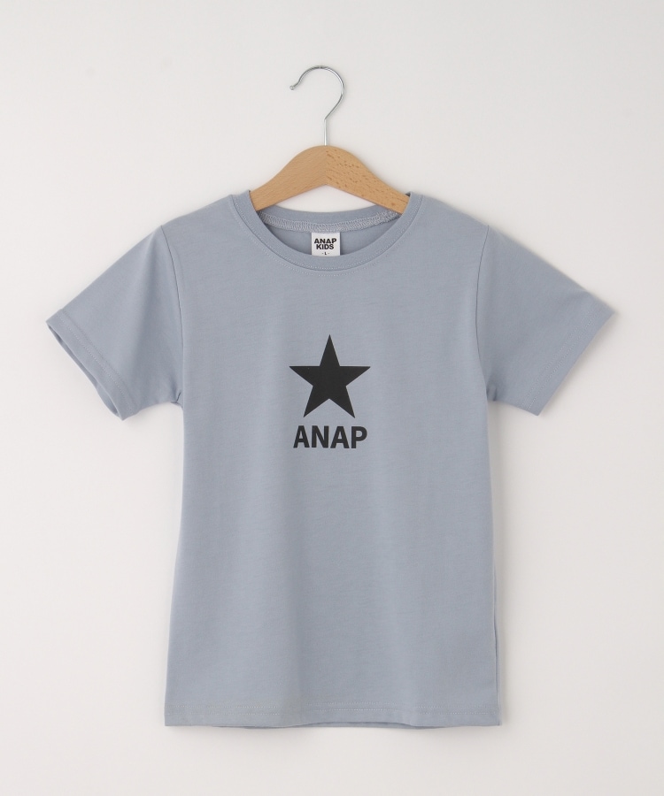 オフプライスストア(キッズ)(OFF PRICE STORE(Kids))のANAP KIDS（アナップキッズ） スタープリントTシャツ ブルー(092)
