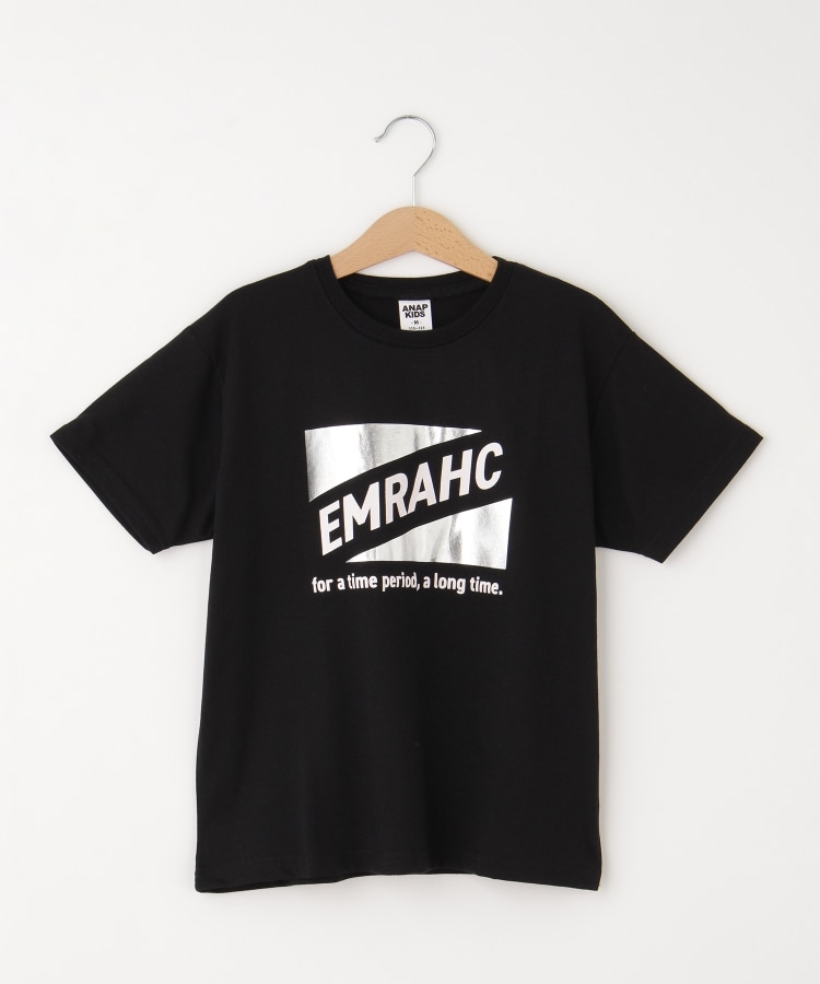 オフプライスストア(キッズ)(OFF PRICE STORE(Kids))のANAP KIDS（アナップキッズ） シルバーデザインロゴTシャツ1