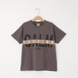 オフプライスストア(キッズ)(OFF PRICE STORE(Kids))のANAP KIDS（アナップキッズ） BIGロゴTシャツ ブラック(519)