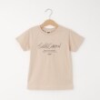 オフプライスストア(キッズ)(OFF PRICE STORE(Kids))のANAP KIDS（アナップキッズ） 刺しゅう手書き風ロゴTシャツ ベージュ(052)