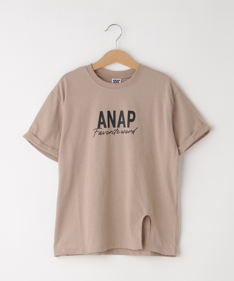 オフプライスストア(キッズ)(OFF PRICE STORE(Kids))のANAP KIDS（アナップキッズ） スリット入りロゴTシャツ1