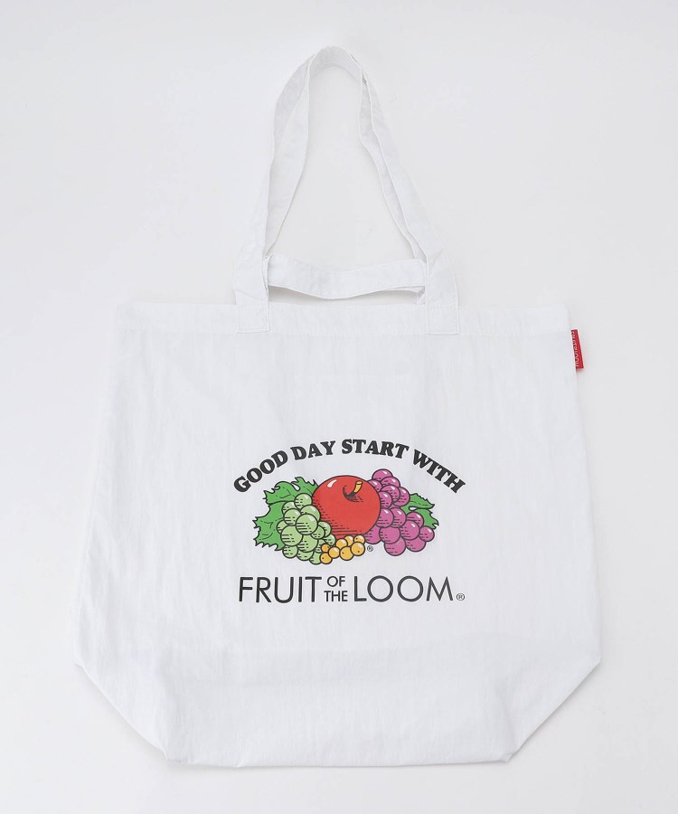 オフプライスストア(ファッショングッズ)(OFF PRICE STORE(Fashion Goods))のFRUIT OF THE LOOM 2wayエコバッグ ホワイト(002)