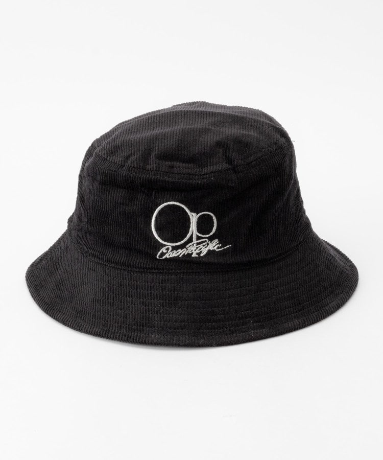 オフプライスストア(ファッショングッズ)(OFF PRICE STORE(Fashion Goods))のOcean pacific コーデュロイバケットハット ブラック(019)