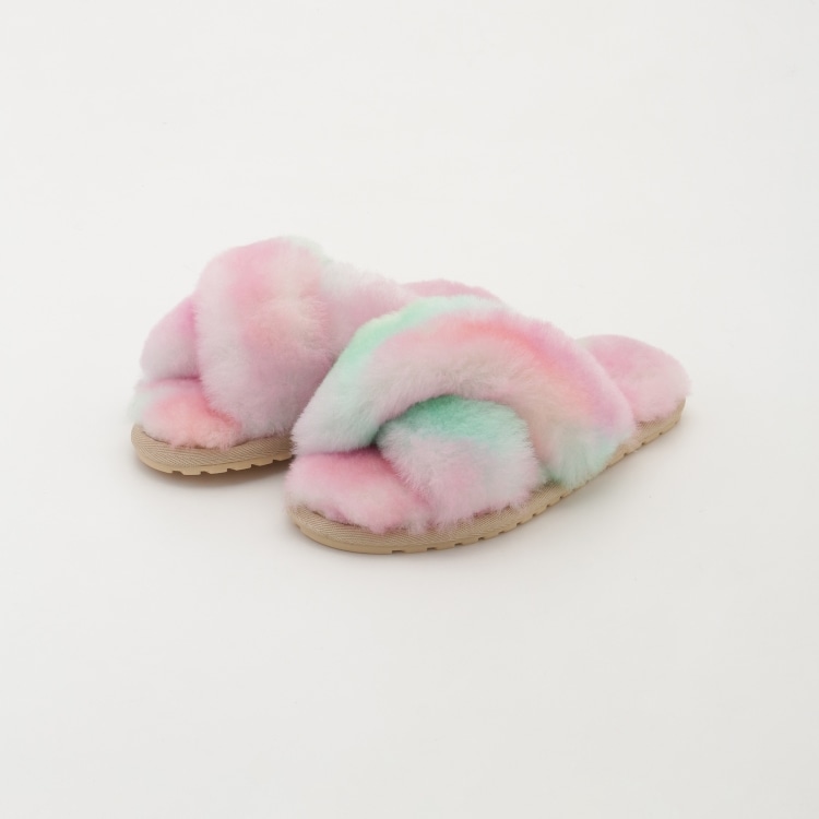 オフプライスストア(ファッショングッズ)(OFF PRICE STORE(Fashion Goods))のＥＭＵ（エミュー） MAYBRRY TIE DYE　ボアサンダル【SALE/カジュアル/デイリー/トレンド】 サンダル・ミュール