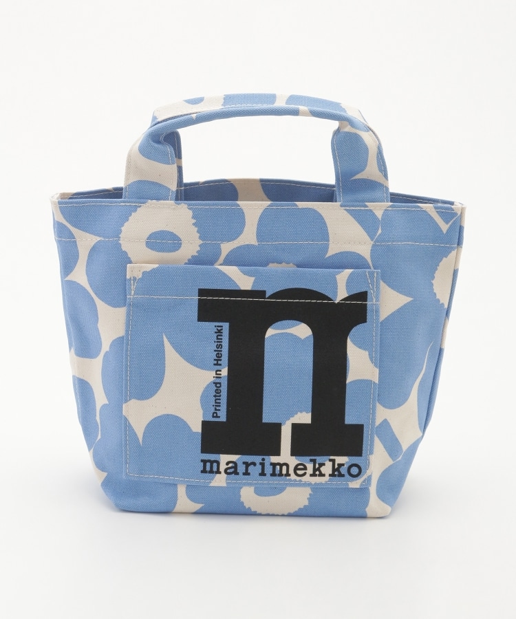 オフプライスストア(ファッショングッズ)(OFF PRICE STORE(Fashion Goods))のMarimekko（マリメッコ） MONO MINI TOTEBAG（BU） ブルー(091)