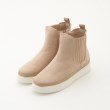 オフプライスストア(ファッショングッズ)(OFF PRICE STORE(Fashion Goods))のMUUM (ムーム） ジップ起毛ショートブーツ ライトベージュ(051)