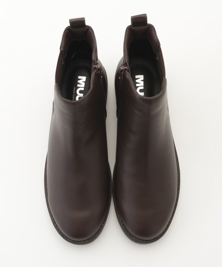 オフプライスストア(ファッショングッズ)(OFF PRICE STORE(Fashion Goods))のMUUM (ムーム） レザー調ジップショートブーツ4