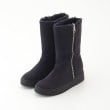 オフプライスストア(ファッショングッズ)(OFF PRICE STORE(Fashion Goods))のMUUM (ムーム） 裏起毛レザー調ジップブーツ1