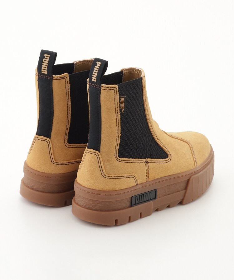 オフプライスストア(ファッショングッズ)(OFF PRICE STORE(Fashion Goods))のPUMA（プーマ） メイズチェルシースウェードウィメンズブーツ【SALE/カジュアル/デイリー/トレンド/ストリート/スポーティースタイル】2