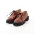 オフプライスストア(ファッショングッズ)(OFF PRICE STORE(Fashion Goods))のあしながおじさん（あしながおじさん） 厚底レースアップシューズ【SALE/カジュアル/デイリー/トレンド/きれいめカジュアル】 ブラウン(016)