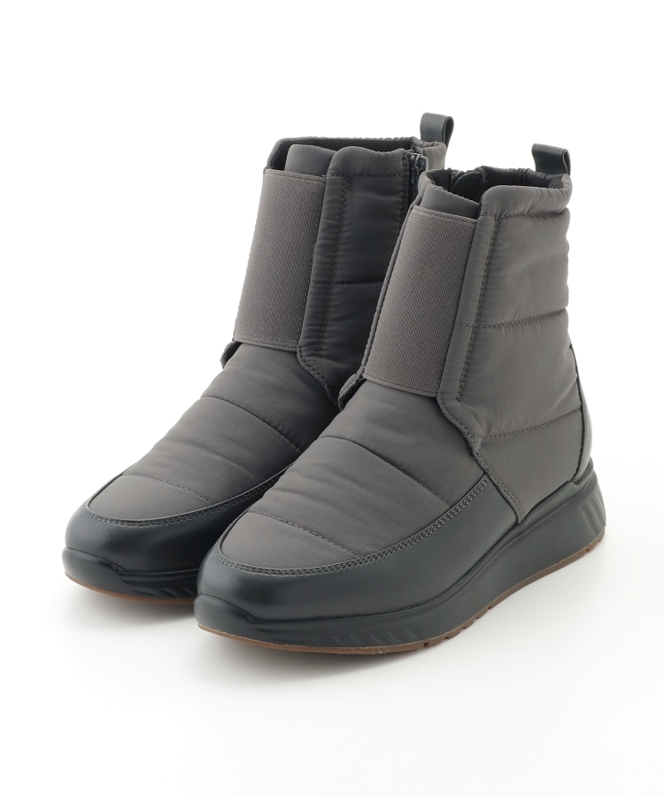 オフプライスストア(ファッショングッズ)(OFF PRICE STORE(Fashion Goods))のANYO（エーエヌワイオー） 異素材切り替えブーツ【SALE/カジュアル/デイリー/トレンド】 グレー(010)