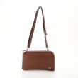 オフプライスストア(ファッショングッズ)(OFF PRICE STORE(Fashion Goods))のGRES（グレ） お財布レザーショルダーバッグ ブラウン(051)