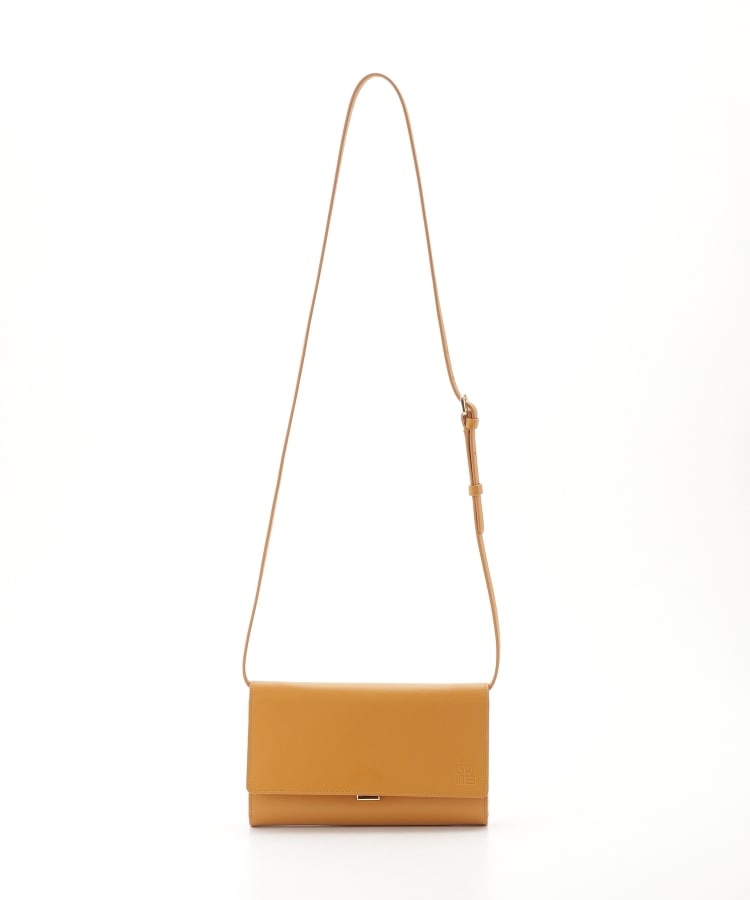 オフプライスストア(ファッショングッズ)(OFF PRICE STORE(Fashion Goods))のGRES（グレ） お財布レザーショルダーバッグ【SALE/カジュアル/デイリー/トレンド/きれいめカジュアル】 イエロー(019)