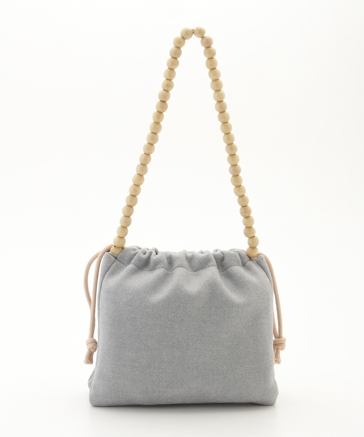 オフプライスストア(ファッショングッズ)(OFF PRICE STORE(Fashion Goods))のEarth Made （アースメイド） ウッドビーズフェルトハンドバッグ1