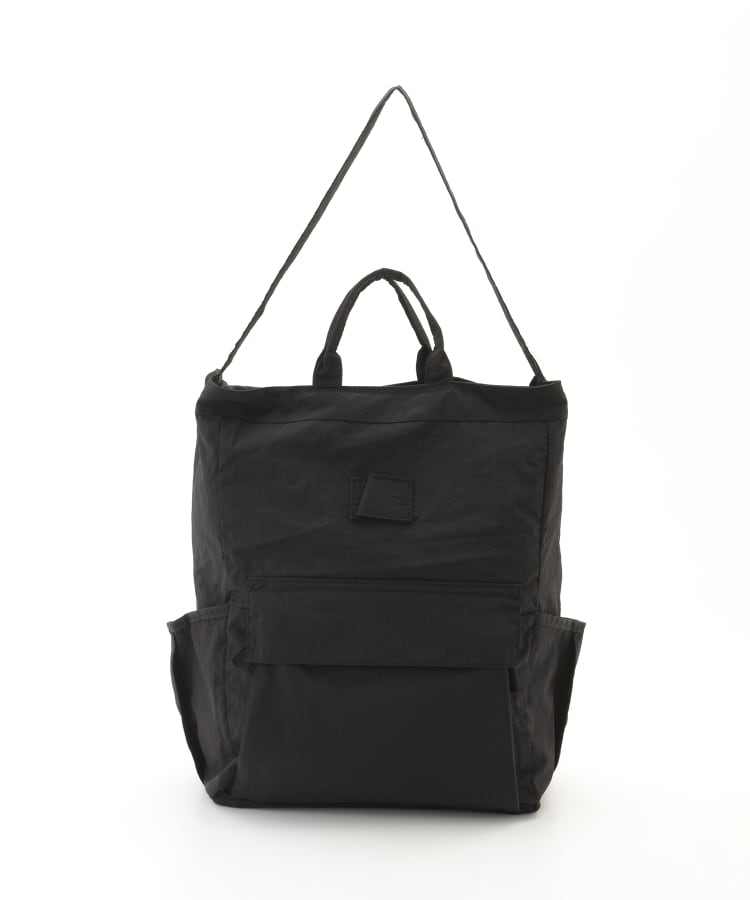オフプライスストア(ファッショングッズ)(OFF PRICE STORE(Fashion Goods))のEarth Made （アースメイド） マルチポケット軽量ハンド＆ショルダーバッグ ブラック(019)