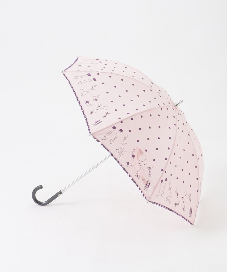 オフプライスストア(ファッショングッズ)(OFF PRICE STORE(Fashion Goods))のスギタ ドットプリント晴雨兼用傘 ピンク(072)