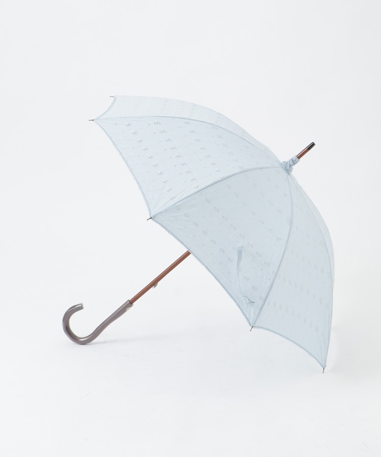 オフプライスストア(ファッショングッズ)(OFF PRICE STORE(Fashion Goods))のスギタ 刺しゅう晴雨兼用傘 ブルー(019)