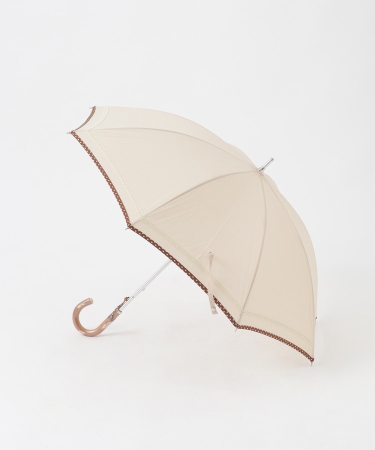 オフプライスストア(ファッショングッズ)(OFF PRICE STORE(Fashion Goods))のスギタ レーステープ＆ドットパイピング晴雨兼用傘1
