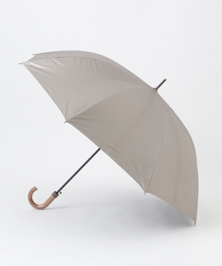 オフプライスストア(ファッショングッズ)(OFF PRICE STORE(Fashion Goods))のスギタ シンプル光沢晴雨兼用傘 ブラック(019)