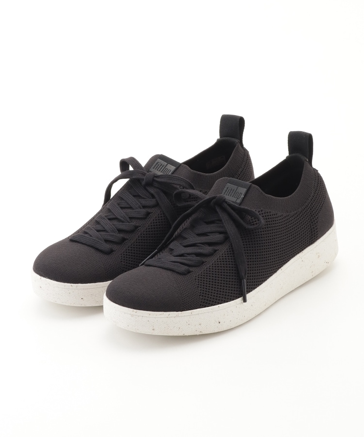 オフプライスストア(ファッショングッズ)(OFF PRICE STORE(Fashion Goods))のFitflop（フィットフロップ） RALLY E01 MULTI-KNIT TRAINERS SNEAKERS【SALE/カジュアル/デイリー/トレンド/スポーティースタイル /スニーカー】 ブラック(019)