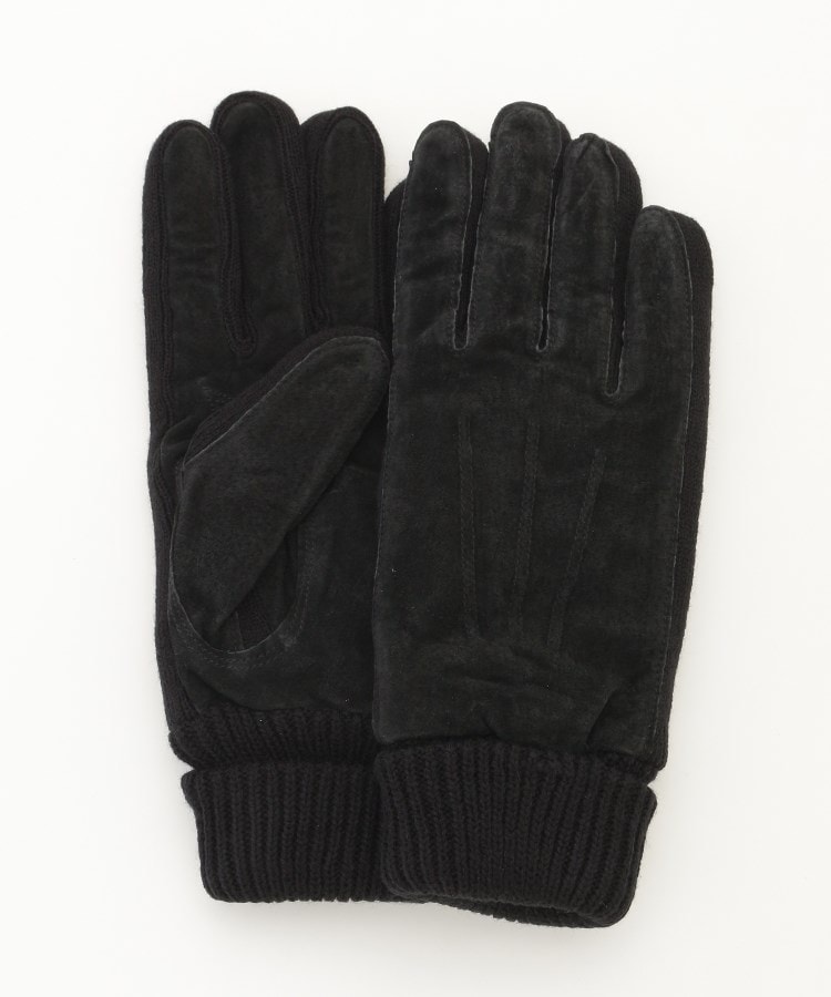 オフプライスストア(ファッショングッズ)(OFF PRICE STORE(Fashion Goods))のトモクニ ピッグスエード手袋 ブラック(019)
