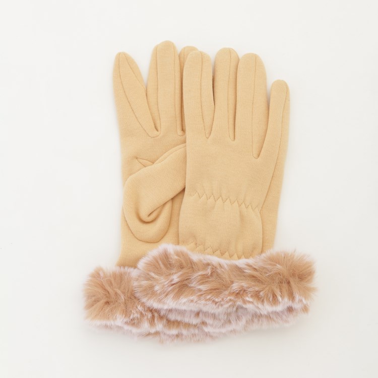 オフプライスストア(ファッショングッズ)(OFF PRICE STORE(Fashion Goods))のトモクニ フェイクファー手袋 グローブ