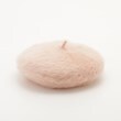 オフプライスストア(ファッショングッズ)(OFF PRICE STORE(Fashion Goods))のSHIGEMATSU（シゲマツ） ウール混ファーベレー帽 ピンク(071)