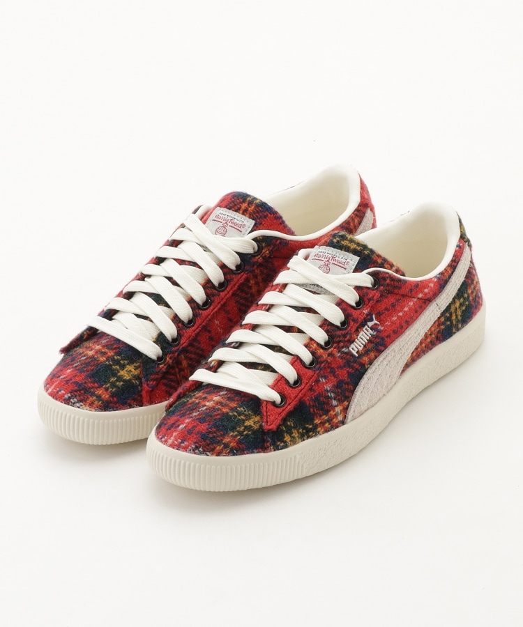 オフプライスストア(ファッショングッズ)(OFF PRICE STORE(Fashion Goods))のPUMA（プーマ） SUEDE VTG HARRIS TWEED　スニーカー レッド(062)