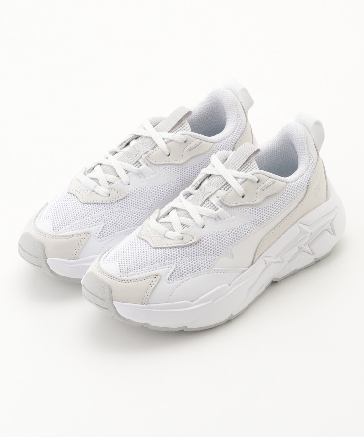 オフプライスストア(ファッショングッズ)(OFF PRICE STORE(Fashion Goods))のPUMA（プーマ） SPINA NITRO BASIC WNS　スニーカー【SALE/カジュアル/デイリー/トレンド/ストリート/スポーティースタイル/レディース】 ホワイト(001)